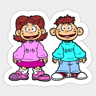 Twins Sticker